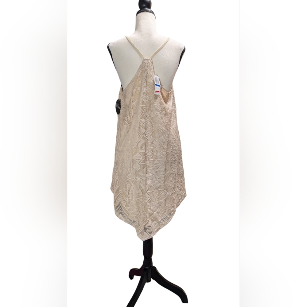 NWT BeBop Cream Sleeveless Top - Picture 3 of 8